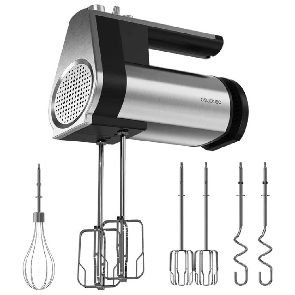 Cecotec PowerTwist 500 Full Steel Sbattitore Elettrico 500 W