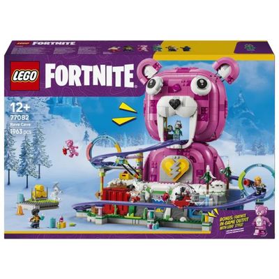 LEGO Fortnite Tana Strana 77082 – Set da 1963 pezzi con 6 minifigure