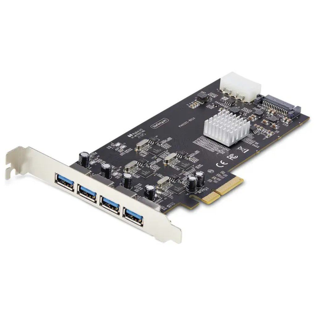 StarTech.com Scheda PCIe con 4 porte USB-A 3.2 Gen 1 da 5 Gbps