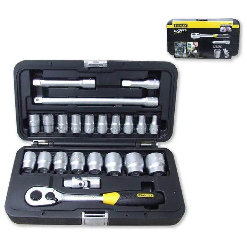Stanley 1-94-671 Set di Chiavi a Bussola 1/2", 23 Pezzi