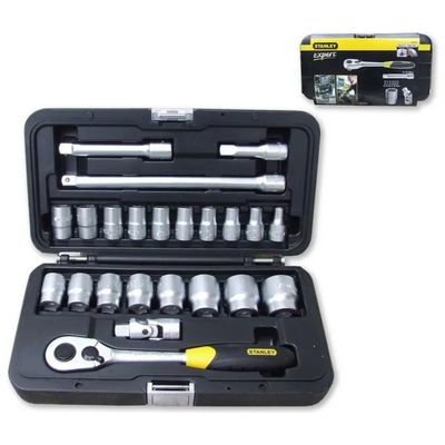 Stanley 1-94-671 Set di Chiavi a Bussola 1/2", 23 Pezzi