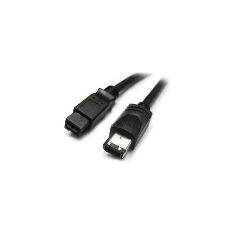 Hamlet Cavo FireWire 800/400, 9 pin a 6 pin, 1,8 m, nero