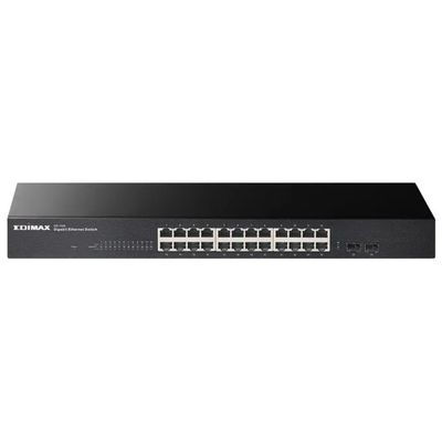 EDIMAX GS-1026 V3 Switch Gigabit 24 porte con 2 slot SFP