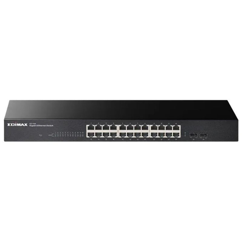 EDIMAX GS-1026 V3 Switch Gigabit 24 porte con 2 slot SFP