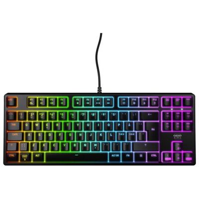 CHERRY XTRFY K4V2 RGB TKL – Tastiera Meccanica Gaming, QWERTY Portoghese, Nera