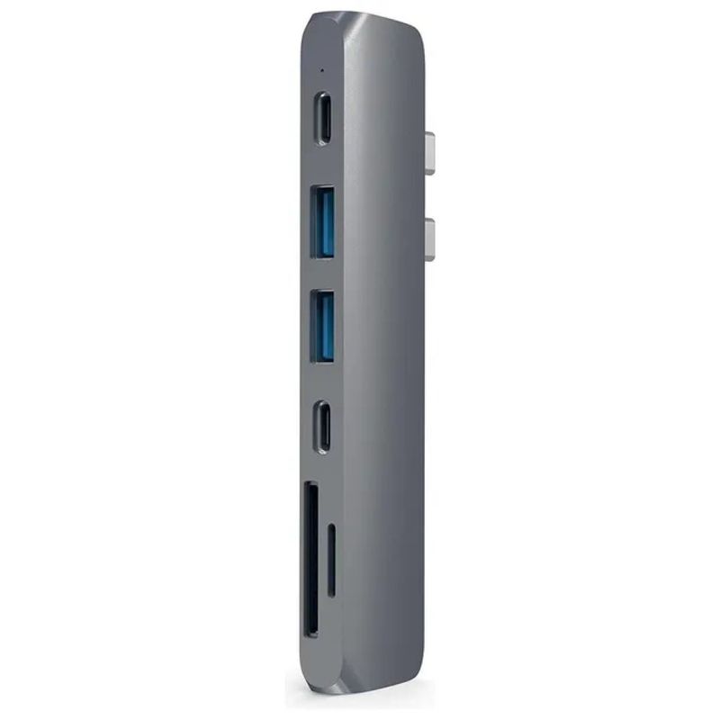 Satechi Hub Multiporta USB-C Pro con HDMI 4K, USB-A, USB-C e Lettori SD