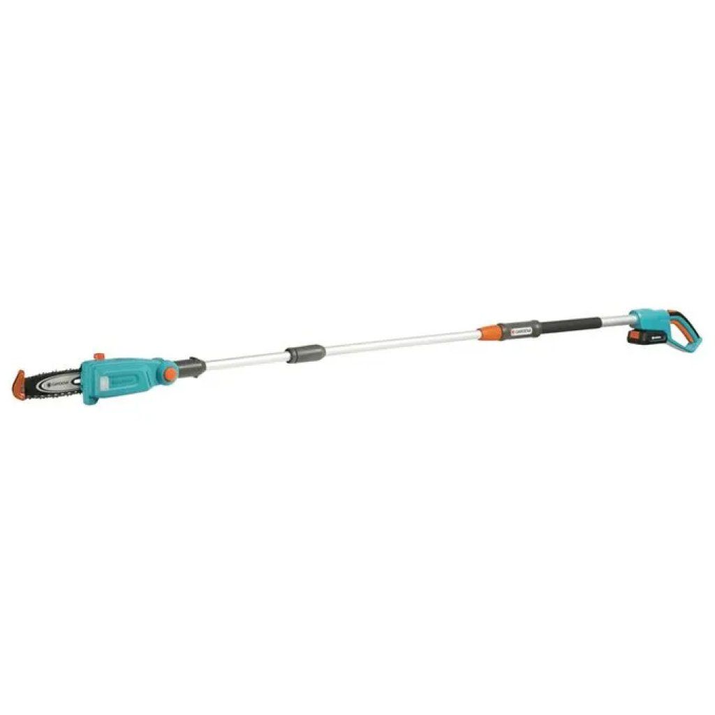 Gardena THS 42-18V P4A Tagliasiepi Telescopico a Batteria, Set con Batteria e Caricatore