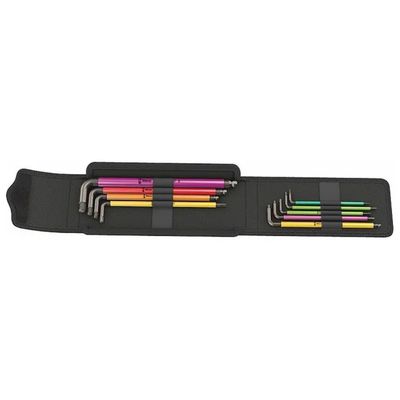 Wera Bicycle Set 4 – Set da 9 chiavi esagonali e Torx