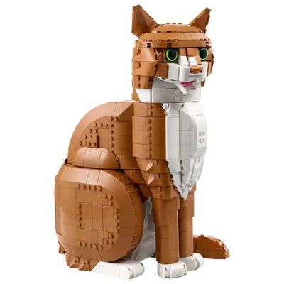 LEGO Ideas 21376 Gatto Arancione – Set da 1755 pezzi