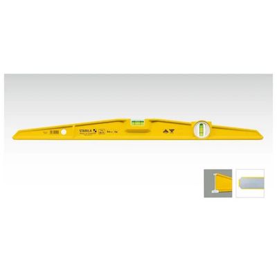 STABILA 81 S Livella trapezoidale in alluminio, 100 cm, 2 fiale