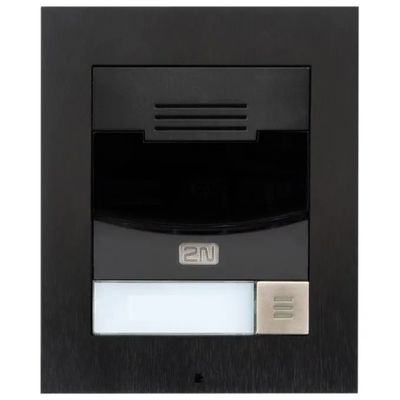2N Solo Videocitofono IP Nero con Telecamera HD 2N Solo Videocitofono IP Nero con Telecamera HD
