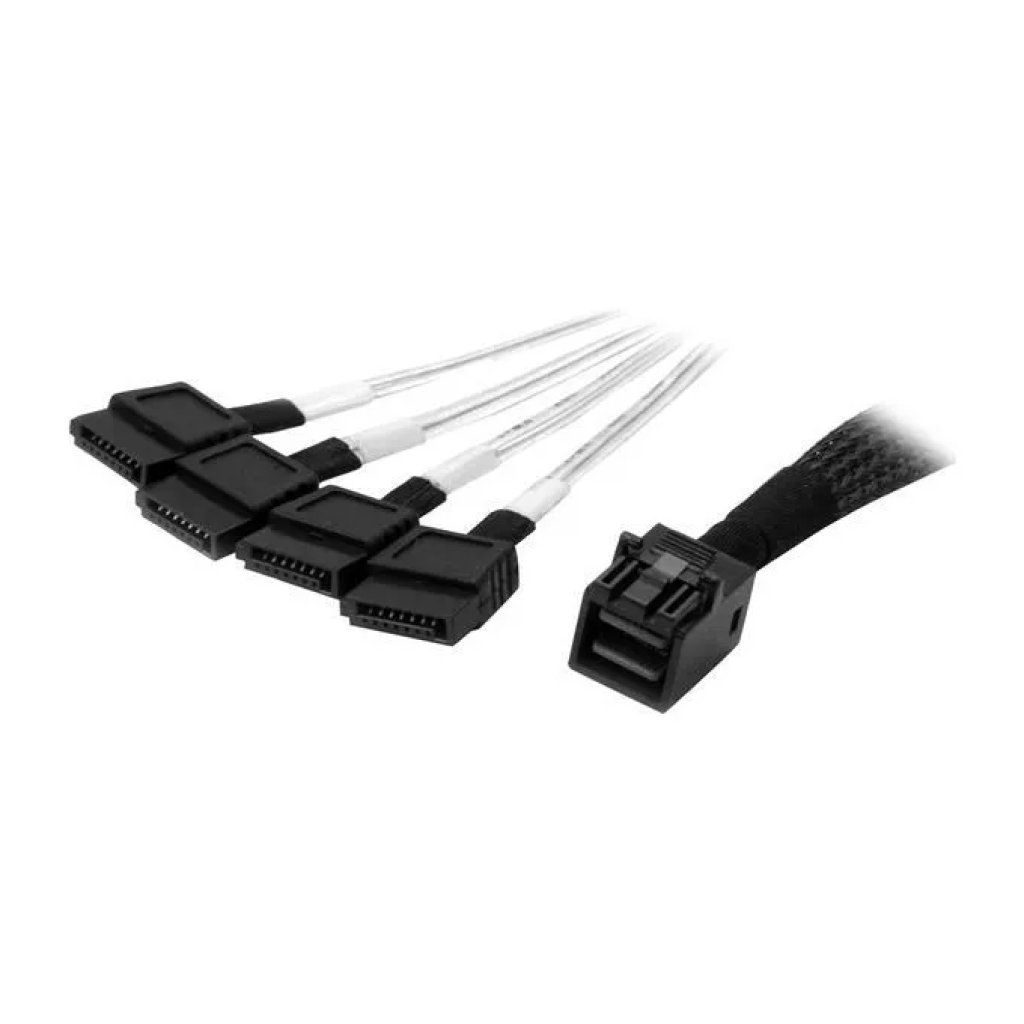 StarTech.com Cavo Mini-SAS SFF-8643 a 4 SATA, 1 m