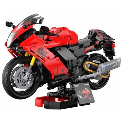 CaDA Suzuki Hayabusa 1:6 – Moto da costruire, 1043 pezzi CaDA Suzuki Hayabusa 1:6 – Moto da costruire, 1043 pezzi