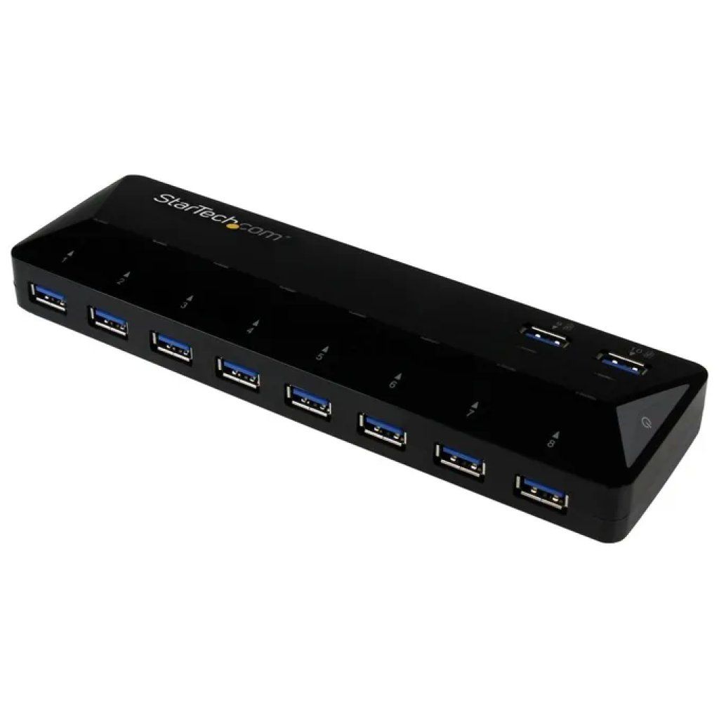 StarTech.com ST103008U2C Hub USB 3.0 a 10 porte con ricarica