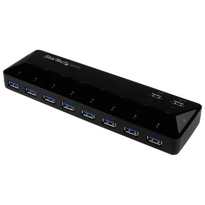 StarTech.com ST103008U2C Hub USB 3.0 a 10 porte con ricarica