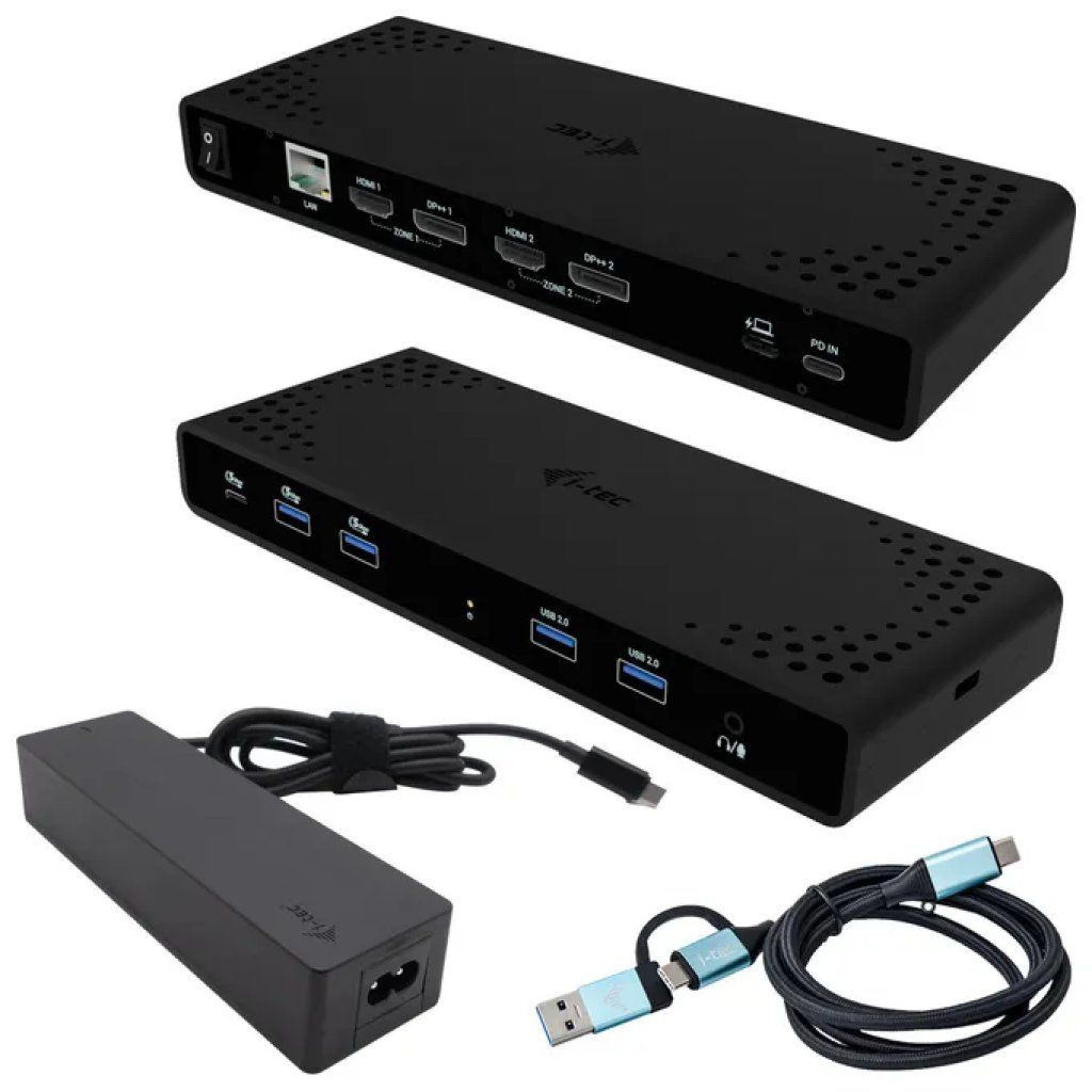 I-tec Docking Station Universale Dual 4K, Power Delivery 85W I-tec Docking Station Universale Dual 4K, Power Delivery 85W