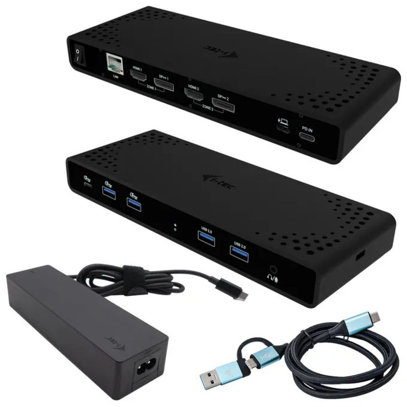 I-tec Docking Station Universale Dual 4K, Power Delivery 85W