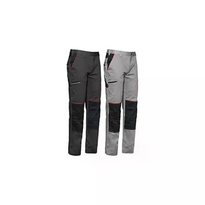 Issaline Boom – Pantalone da lavoro stretch grigio, taglia L Issaline Boom – Pantalone da lavoro stretch grigio, taglia L