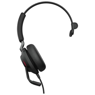 Jabra Evolve2 40 SE Auricolare Mono USB-A con Microfono, Nero