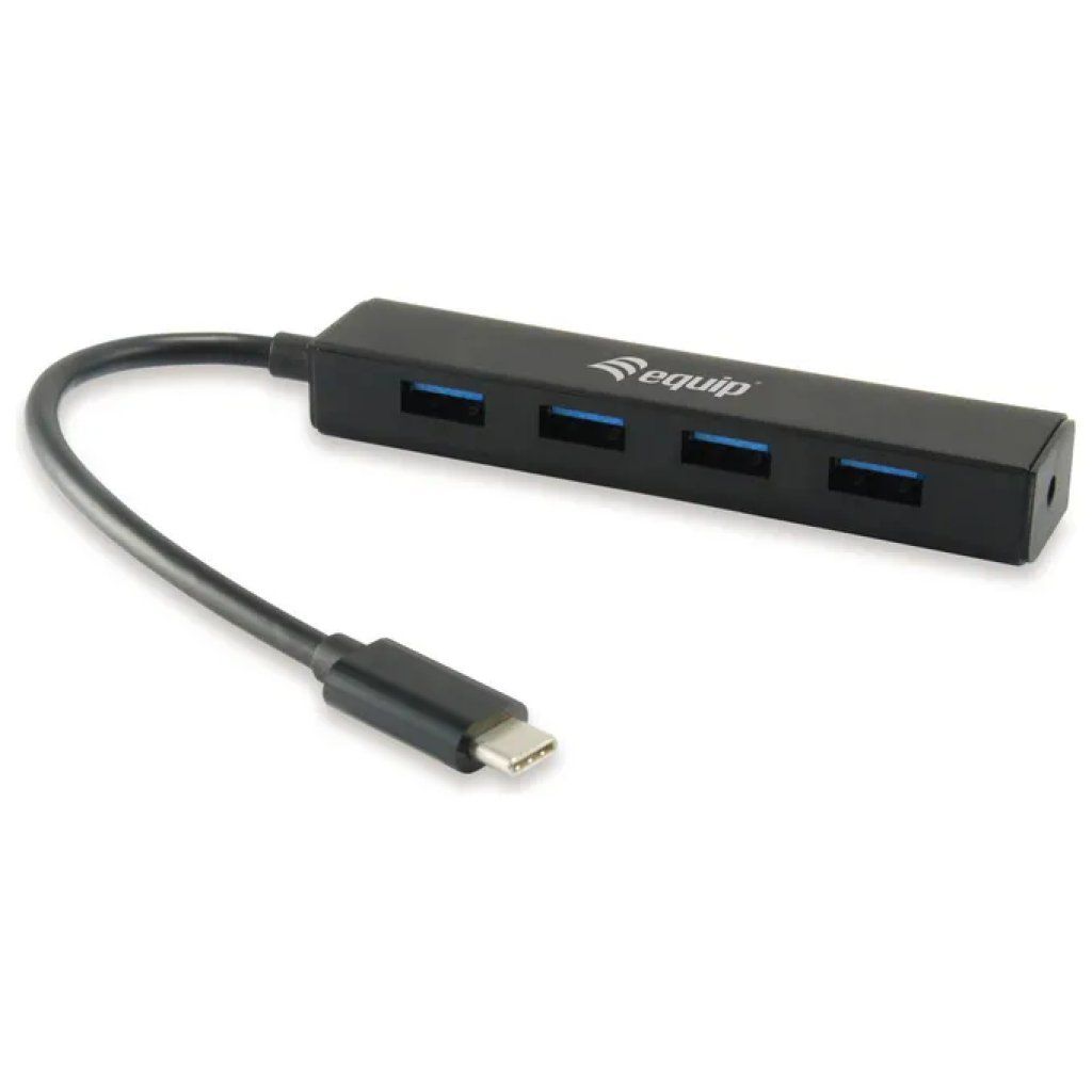 Equip 128954 Hub USB-C con 4 porte USB-A 3.2 Gen 1
