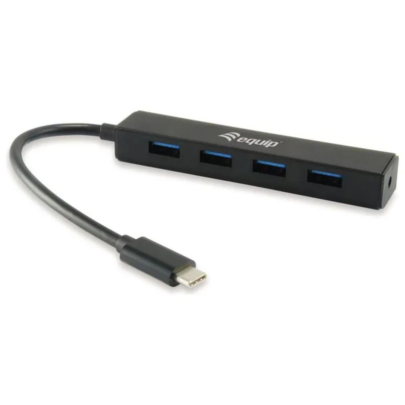 Equip 128954 Hub USB-C con 4 porte USB-A 3.2 Gen 1