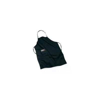 Weber 8403 Grembiule da Barbecue Nero in Cotone Weber 8403 Grembiule da Barbecue Nero in Cotone