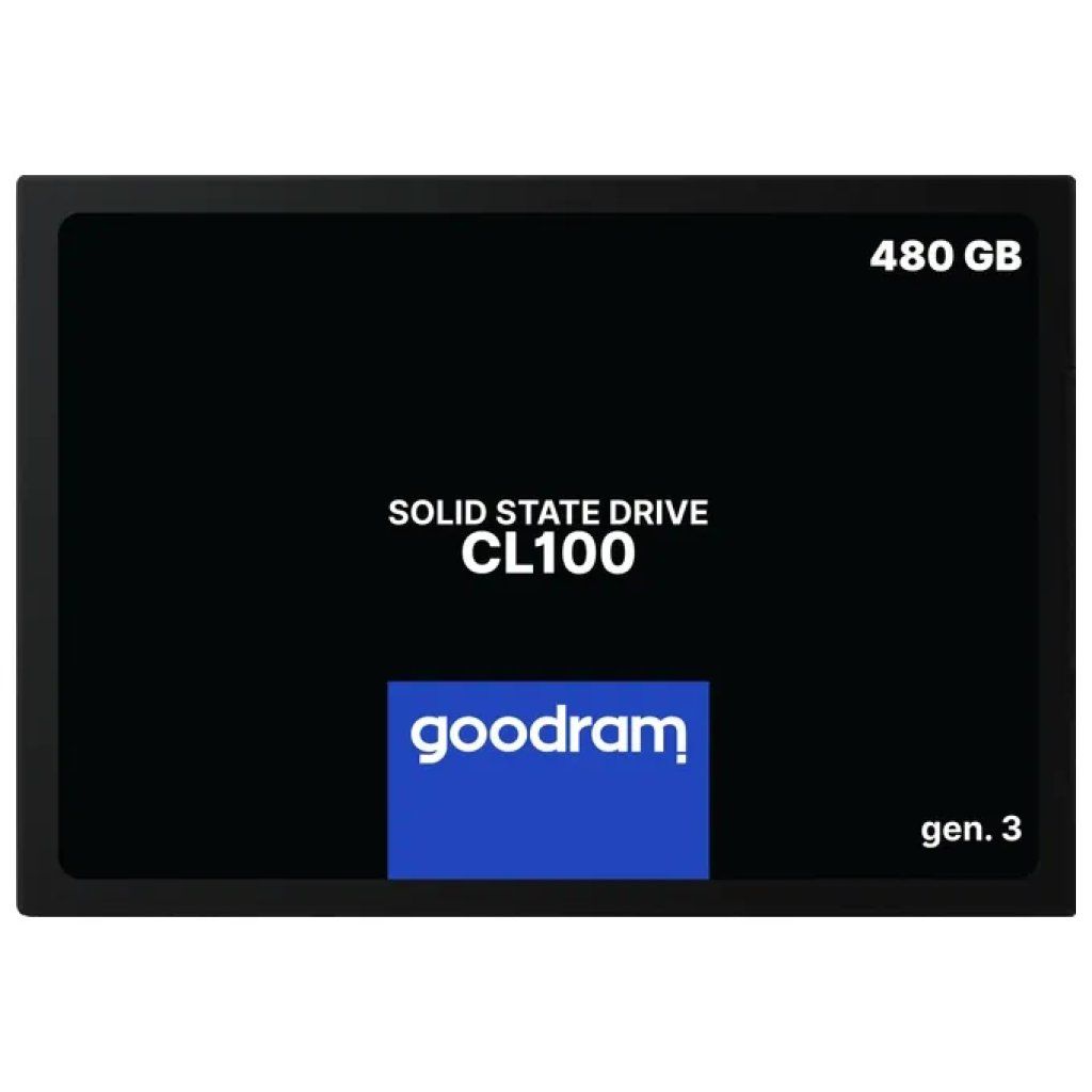 GOODRAM CL100 Gen 3 SSD Interno 480 GB SATA III GOODRAM CL100 Gen 3 SSD Interno 480 GB SATA III