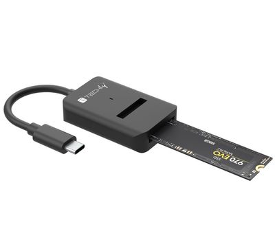 Techly Adattatore USB-C per SSD M.2 NVMe e SATA