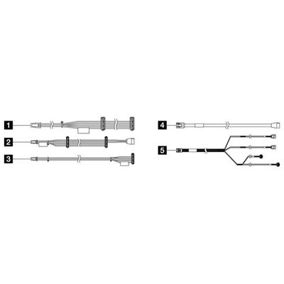 Lenovo 4X97A93517 Kit di cavi interni per drive ThinkSystem ST50 V3 e ST45 V3