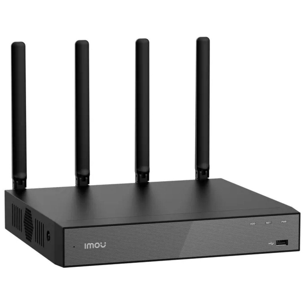 Imou N110W NVR Wi-Fi 6 10 Canali 4K, Nero