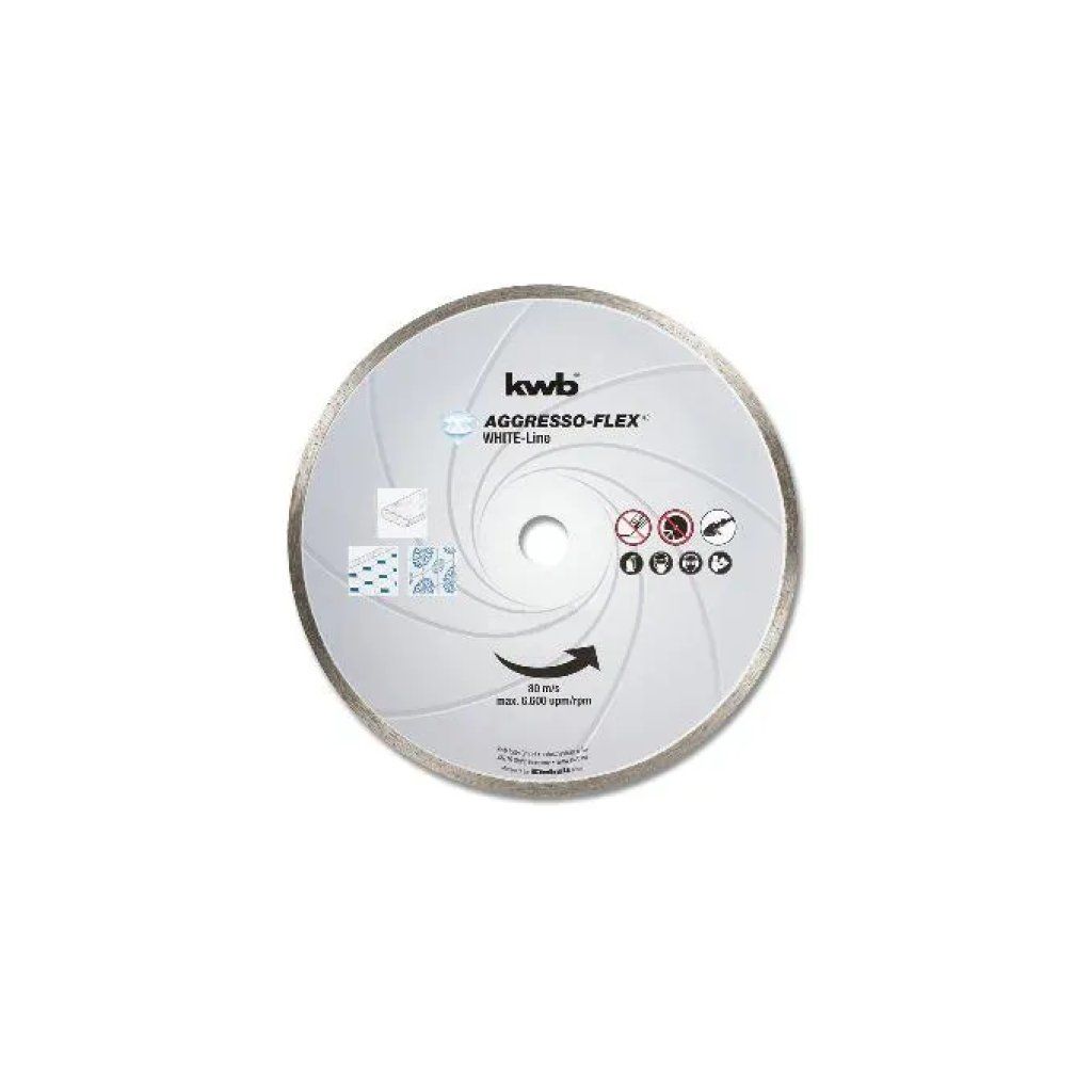 KWB Aggresso-Flex White-Line Disco diamantato 180 mm