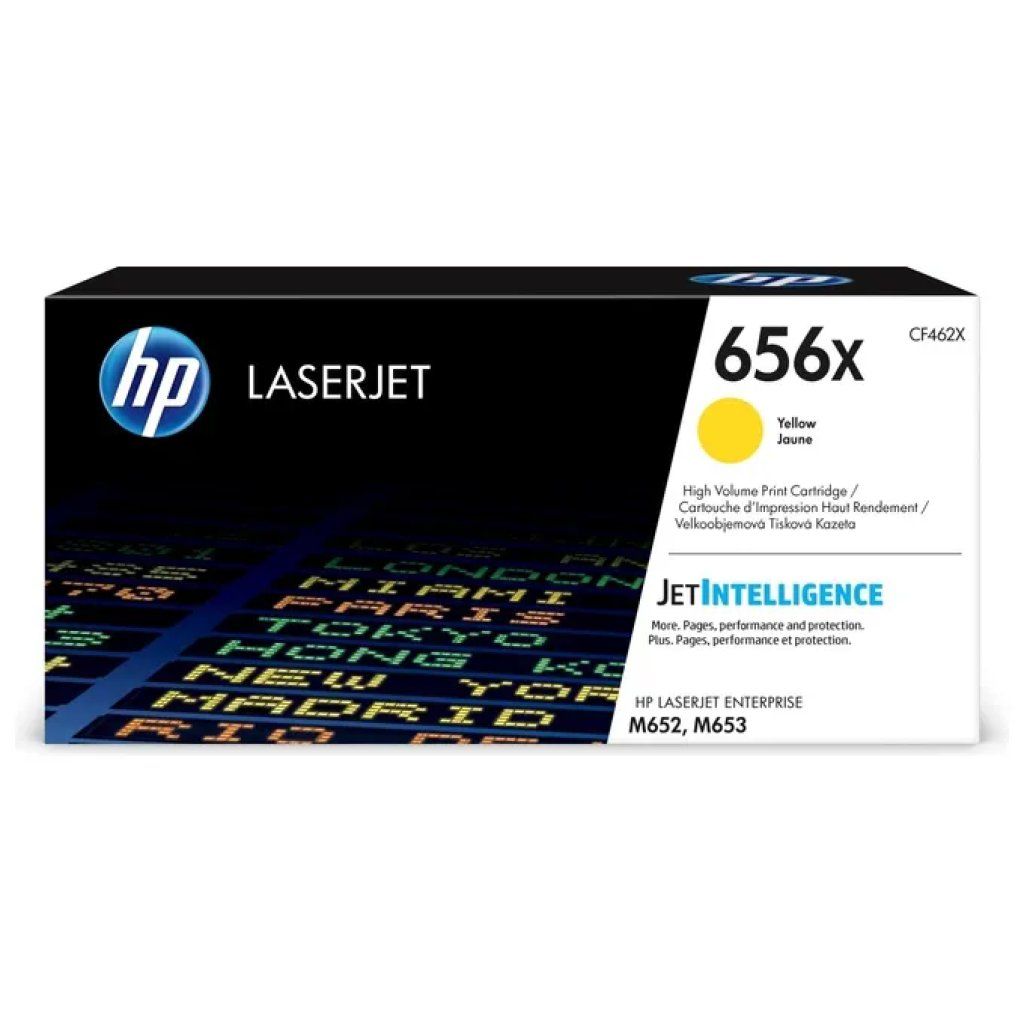 HP 656X CF462X Toner Originale Giallo Alta Resa HP 656X CF462X Toner Originale Giallo Alta Resa