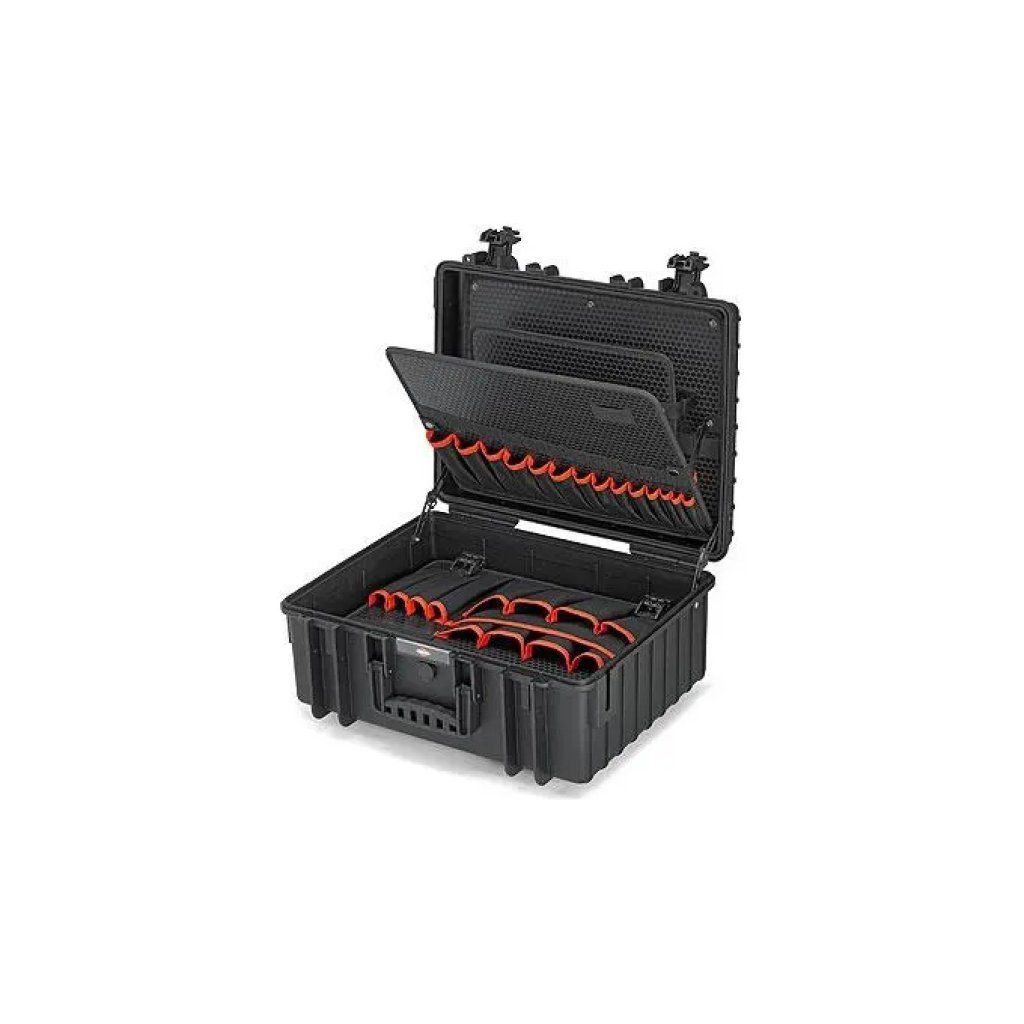 KNIPEX Robust34 – Valigia portautensili impermeabile nera