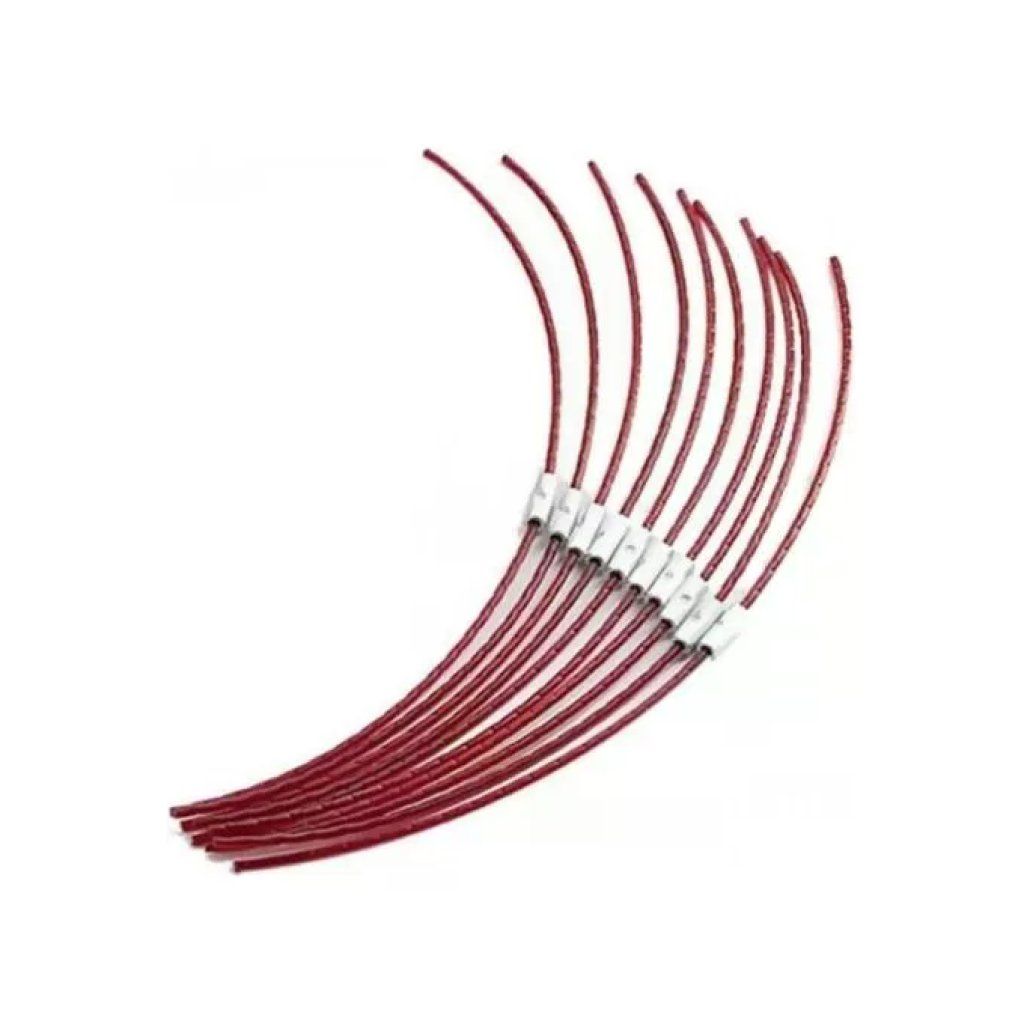 Bosch F016800181 Filo di ricambio per decespugliatore e tagliabordi, 26 cm, 10 pezzi Bosch F016800181 Filo di ricambio per decespugliatore e tagliabordi, 26 cm, 10 pezzi