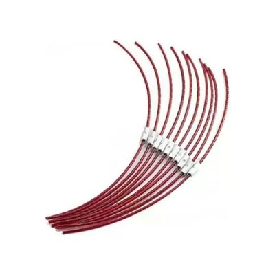 Bosch F016800181 Filo di ricambio per decespugliatore e tagliabordi, 26 cm, 10 pezzi