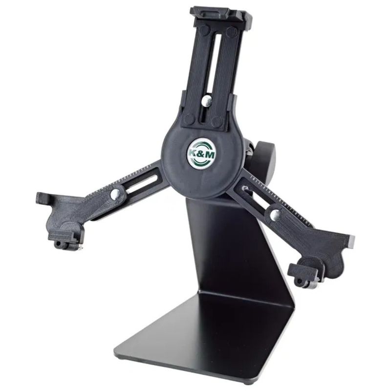 KONIG König & Meyer 19792.016.55 Supporto da Tavolo per Tablet Regolabile Nero