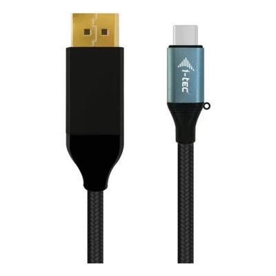 I-Tec C31CBLDP60HZ Cavo di Interfaccia e Adattatore Display Port Usb-C 3.1 Nero-Blu I-Tec C31CBLDP60HZ Cavo di Interfaccia e Adattatore Display Port Usb-C 3.1 Nero-Blu