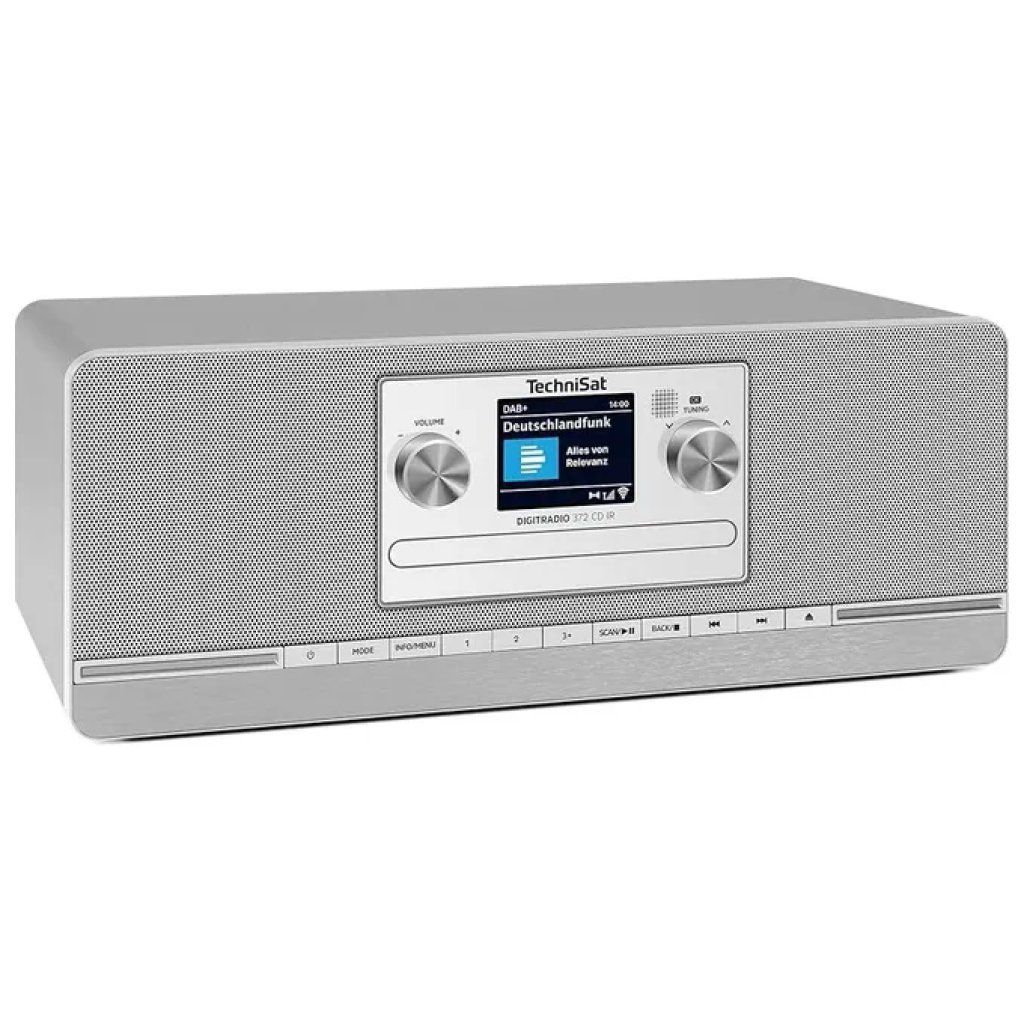 TechniSat DIGITRADIO 372 CD IR – Radio Internet DAB+ con lettore CD TechniSat DIGITRADIO 372 CD IR – Radio Internet DAB+ con lettore CD