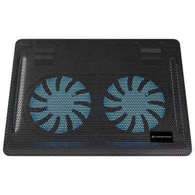 Conceptronic CNBCOOLPAD2F – Base di raffreddamento USB per laptop fino a 17 pollici Conceptronic CNBCOOLPAD2F – Base di raffreddamento USB per laptop fino a 17 pollici