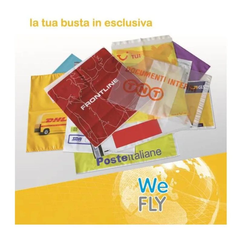 WILLCHIP Wefly – 25 buste per spedizioni 33 x 43,5 cm