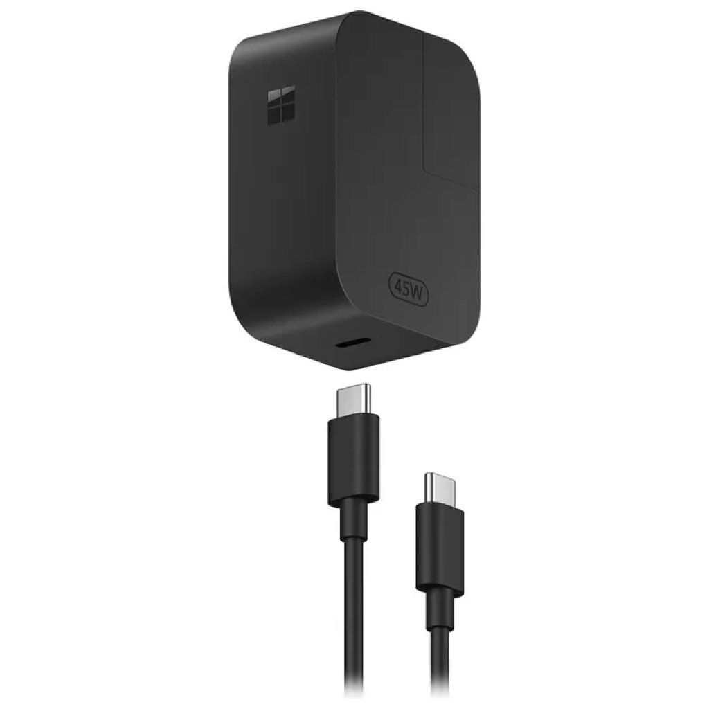 MICROSOFT Alimentatore Microsoft Surface USB-C 45W Nero MICROSOFT Alimentatore Microsoft Surface USB-C 45W Nero