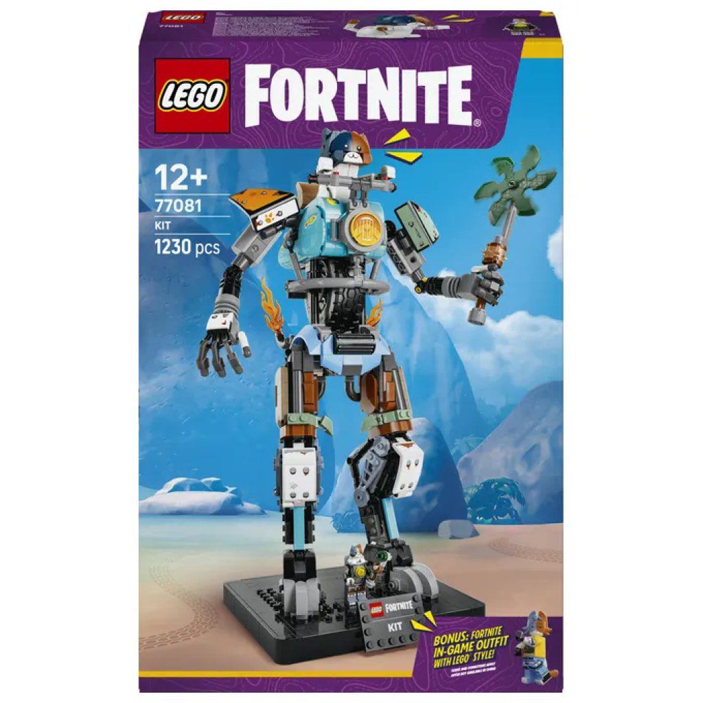 LEGO Fortnite 77081 – Set da costruzione, 1230 pezzi, action figure 36 cm LEGO Fortnite 77081 – Set da costruzione, 1230 pezzi, action figure 36 cm