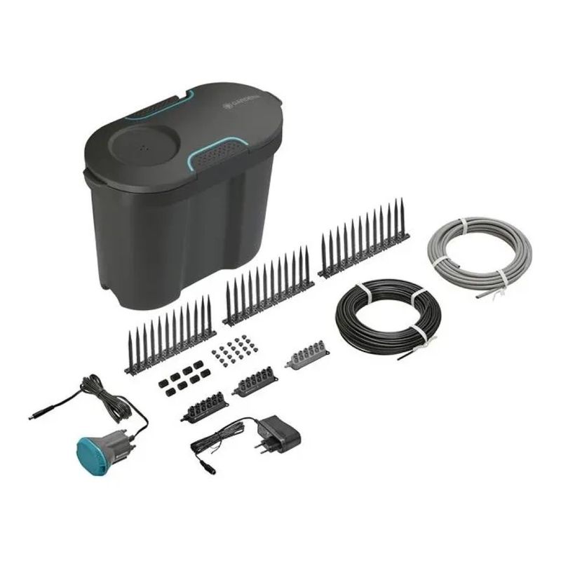 Gardena 13366 Set di irrigazione per 36 piante con serbatoio da 10,5 L