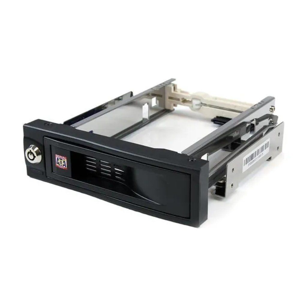 StarTech.com HSB100SATBK Rack Hot-Swap Trayless SATA 3,5" per vano 5,25"