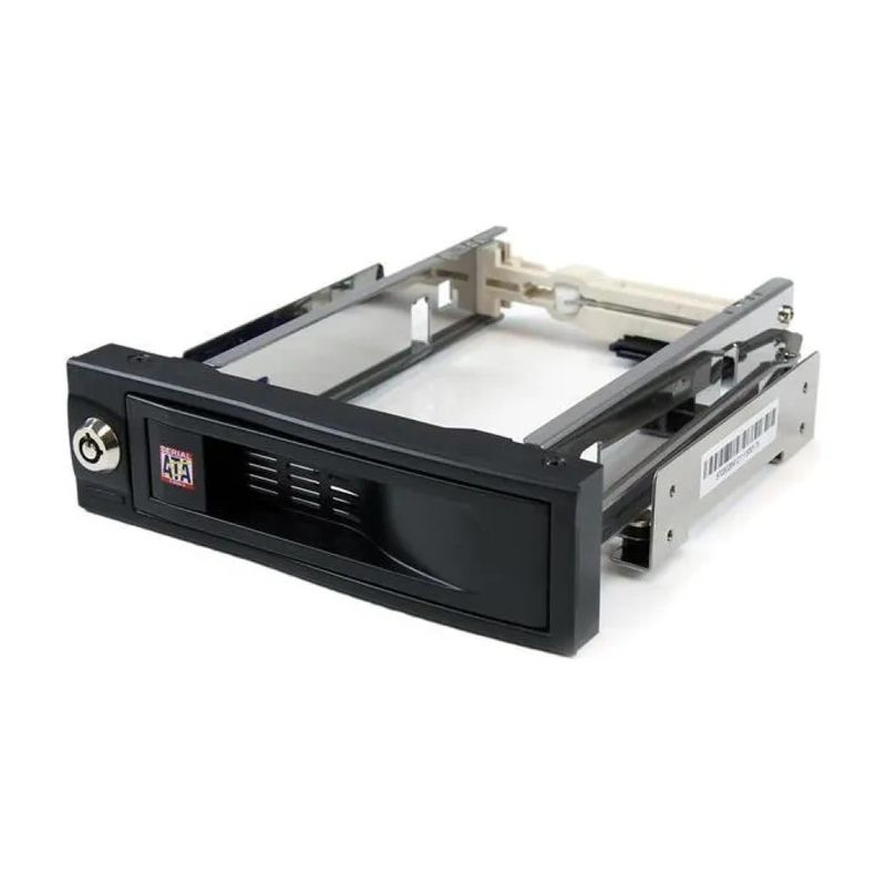 StarTech.com HSB100SATBK Rack Hot-Swap Trayless SATA 3,5" per vano 5,25"