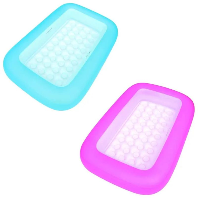 Bestway 51115 Piscina Gonfiabile Rettangolare per Bambini 165 x 104 x 25 cm