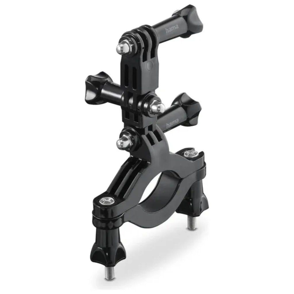 Hama 00004562 Large – Supporto girevole per Action Camera, compatibile GoPro, nero