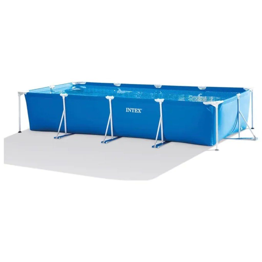 INTEX Piscina Fuori Terra Rettangolare Intex Small Frame 450 x 220 x 84 cm