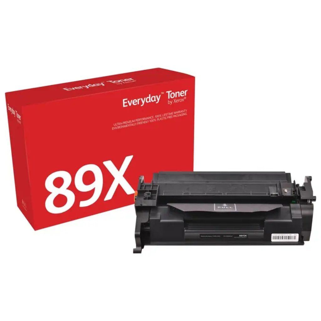 Xerox Everyday CF289X Toner Compatibile HP 89X Nero, Alta Capacità 10.000 Pagine