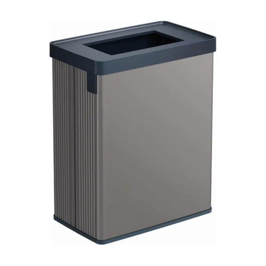 Keter Verto Recycle Pattumiera Doppio Scomparto 54 L Grigio Perla